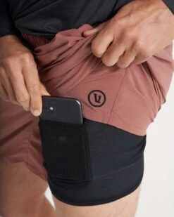 Elevate Kore Short | Terracotta -Vuori Clothing Store V382TER 3675