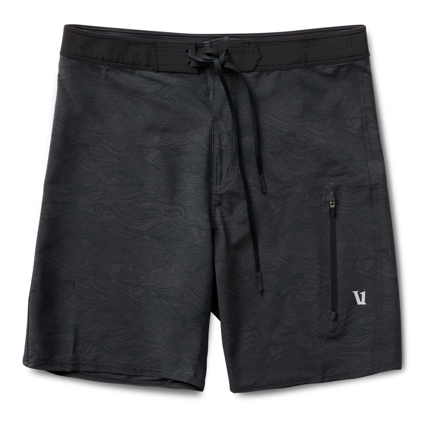 Infinity Boardshort | Black Vintage Ocean 1 Infinity Boardshort | Black Vintage Ocean