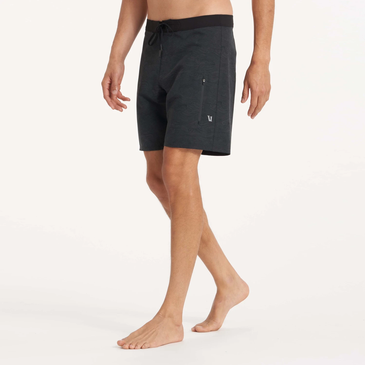 Infinity Boardshort | Black Vintage Ocean 3 Infinity Boardshort | Black Vintage Ocean - Image 3