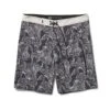 Infinity Boardshort | Charcoal Hydrangea