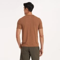 Linear Tech Tee | Rum -Vuori Clothing Store V384DOR 1487