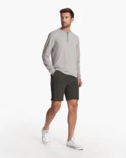 Fleet Short | Dark Oregano -Vuori Clothing Store V386DOR FA23 M ECOMM SHORTS FULL 2