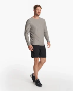 Kore Unlined Short | Black -Vuori Clothing Store V388BLK FA23 M ECOMM SHORTS FULL 2