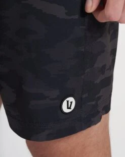 Kore Unlined Short | Black Watercolor Camo -Vuori Clothing Store V388BWC 1673