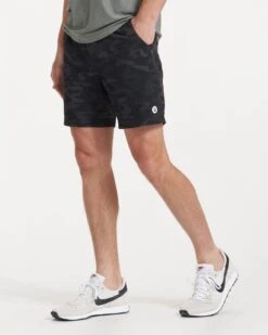 Kore Unlined Short | Black Watercolor Camo -Vuori Clothing Store V388BWC 1679