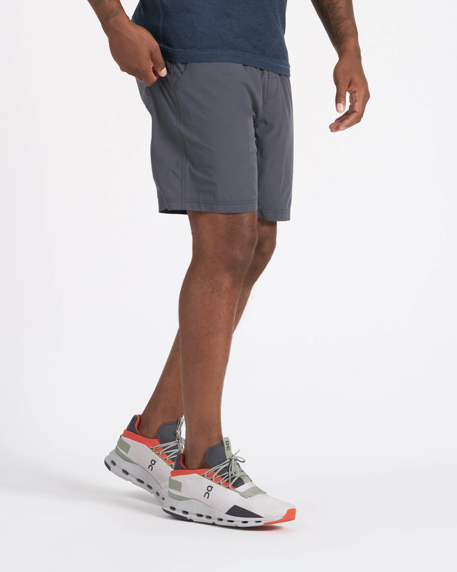 Kore Unlined Short | Charcoal 3 Kore Unlined Short | Charcoal - Image 3