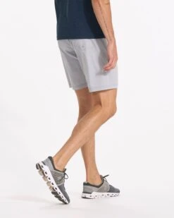 Kore Short 9" | Platinum Linen Texture -Vuori Clothing Store V391PTL SP23 M ECOMM SHORTS BOTTOM 4868 1x1 e66909f8 69d0 4983 a557 a893b77cd4a2