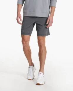 Pebble Short | Shale -Vuori Clothing Store V399SHA SP23 M ECOMM SHORTS BOTTOM 3389 1X1 288585ea 1c11 4089 8458 7e2d484a5719
