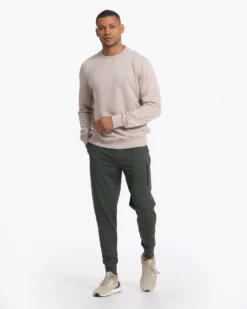 Sunday Performance Jogger | Forest Heather -Vuori Clothing Store V416HFO FA22 M ECOMM 2045