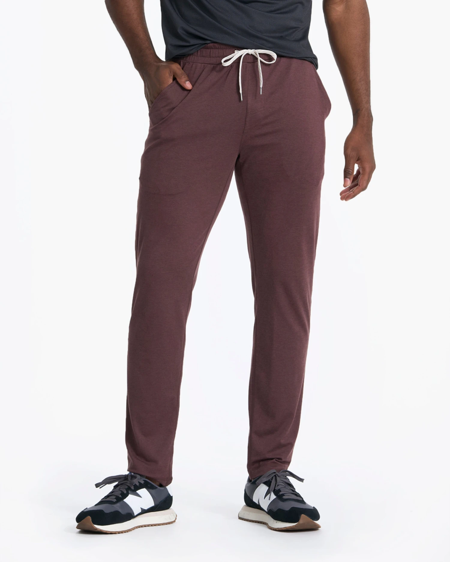 Ponto Performance Pant | Chestnut Heather 2 Ponto Performance Pant | Chestnut Heather - Image 2