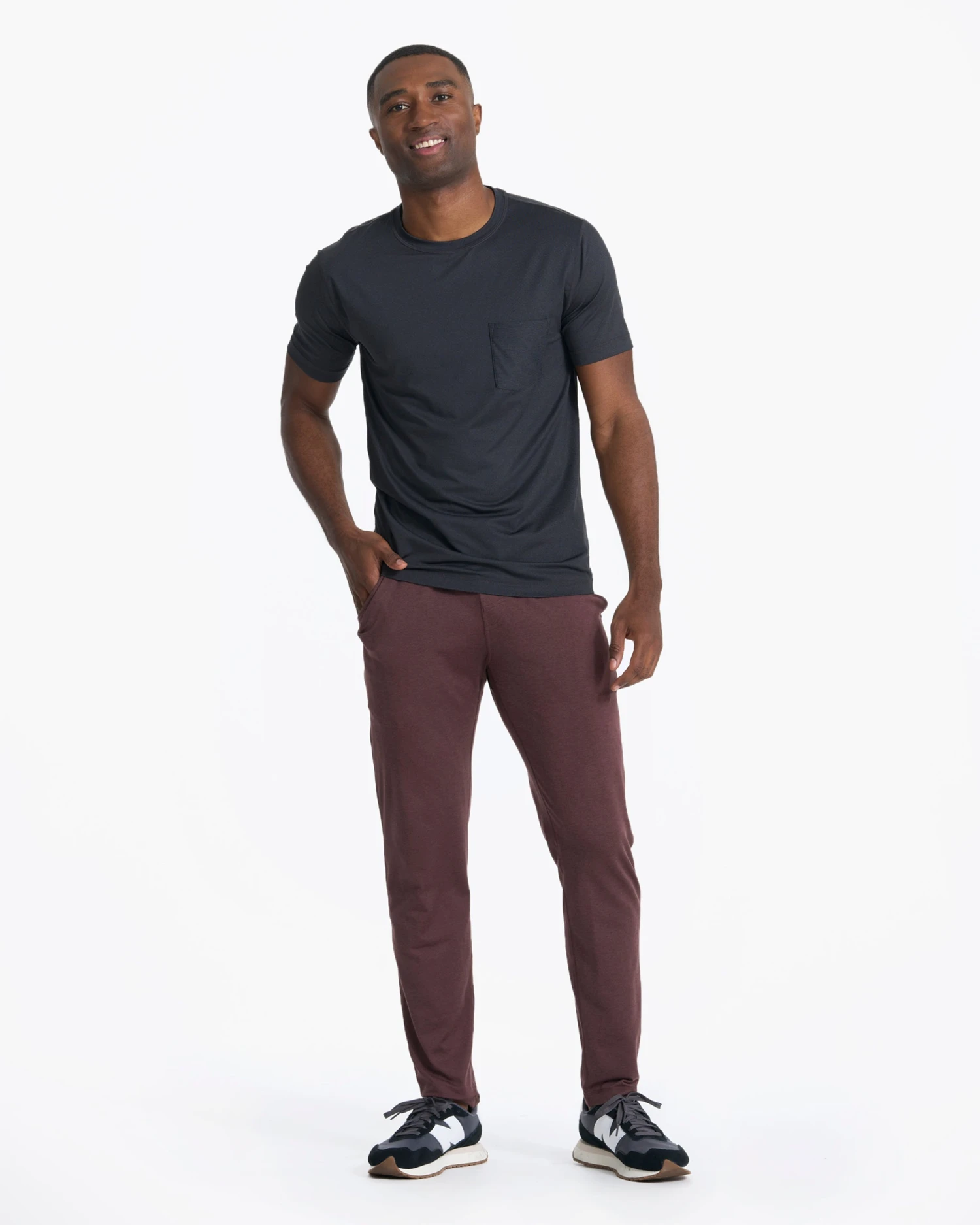 Ponto Performance Pant | Chestnut Heather 5 Ponto Performance Pant | Chestnut Heather - Image 5
