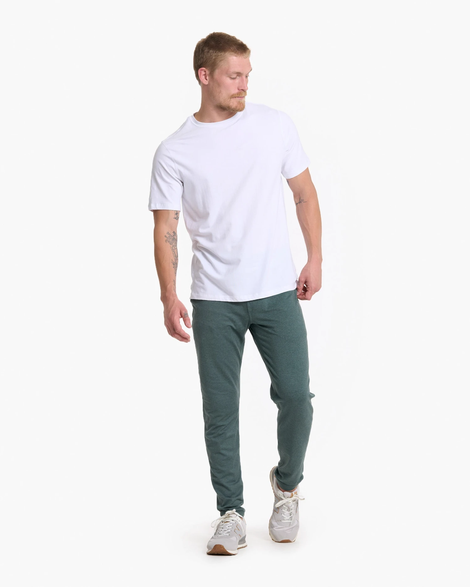 Ponto Performance Pant | Kelp Heather 4 Ponto Performance Pant | Kelp Heather - Image 4