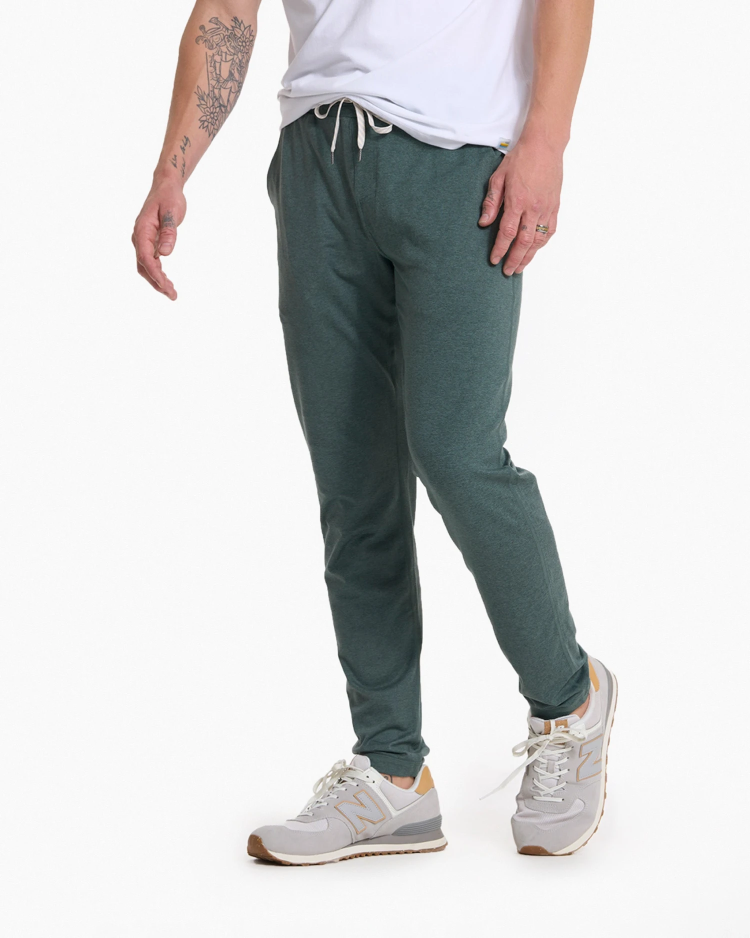 Ponto Performance Pant | Kelp Heather 5 Ponto Performance Pant | Kelp Heather - Image 5