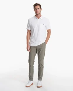 Cascade Tech Chino Pant | Woodash -Vuori Clothing Store V427WDA SP23 M ECOMM PANTS FULL 1667 1X1 1a528103 fbcb 45d7 8400 401075d32f80