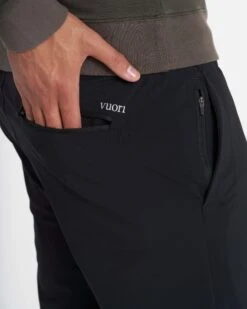 Fleet Pant | Black -Vuori Clothing Store V429BLK 2
