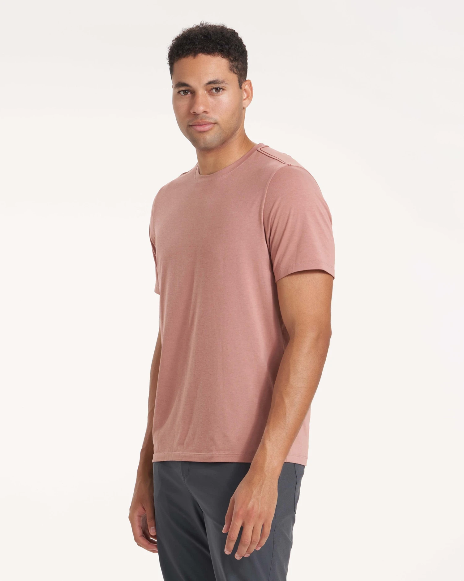 Current Tech Tee | Light Terracotta 3 Current Tech Tee | Light Terracotta - Image 3