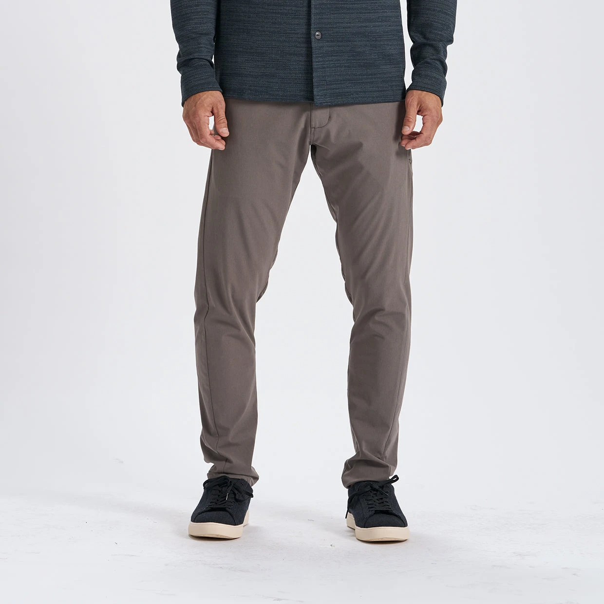 Aim Pant | Cocoa Linen Texture 2 Aim Pant | Cocoa Linen Texture - Image 2