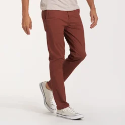 Collins Chino Pant | Cedar 10 Collins Chino Pant | Cedar -Vuori Clothing Store V433CED 3478