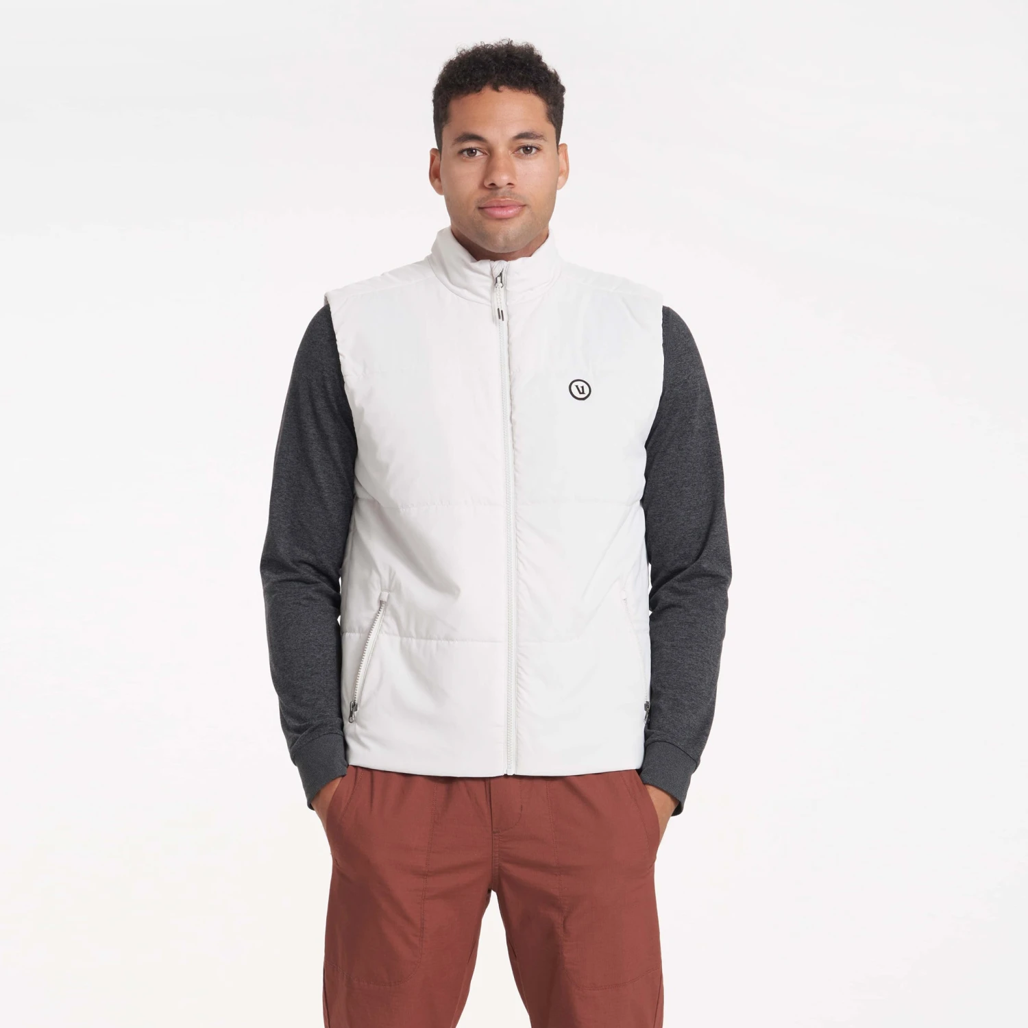 Echo Insulated Vest | Salt 2 Echo Insulated Vest | Salt - Image 2