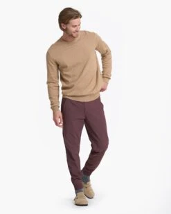 Meta Jogger | Chestnut -Vuori Clothing Store V436CHN 3118