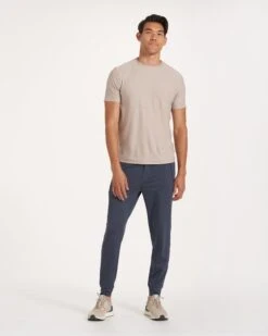Ponto Performance Jogger | Azure Heather -Vuori Clothing Store V438HAZ 3738