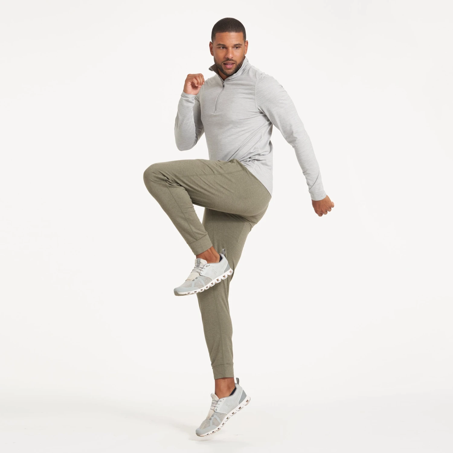 Ponto Performance Jogger | Light Oregano Heather 6 Ponto Performance Jogger | Light Oregano Heather - Image 6