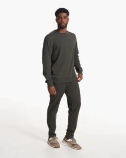 Belleview Pant | Balsam -Vuori Clothing Store V457BSM FA23 M ECOMM PANTS FULL 3