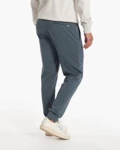 Belleview Pant | Lake -Vuori Clothing Store V457LAK FA23 M ECOMM PANTS BACK BOTTOMS 4