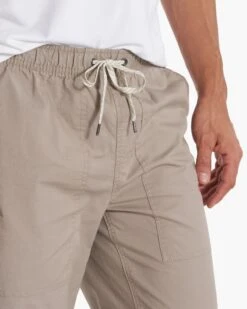 Vintage Ripstop Pant | Teak -Vuori Clothing Store V461TEK FA23 M ECOMM PANTS DETAIL 5