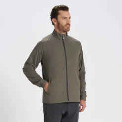 Soco Zip Up | Oregano -Vuori Clothing Store V518ORE 2