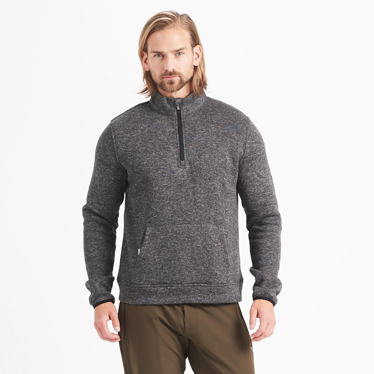 Durango Half Zip | Black Heather 2 Durango Half Zip | Black Heather - Image 2