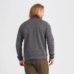 Durango Half Zip | Black Heather 8 Durango Half Zip | Black Heather -Vuori Clothing Store V519HBK 3 update