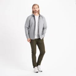 Atlas Jacket | Heather Grey -Vuori Clothing Store V522HTG 5 update