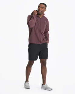 Daybreak Windbreaker | Chestnut -Vuori Clothing Store V523CHN 04443