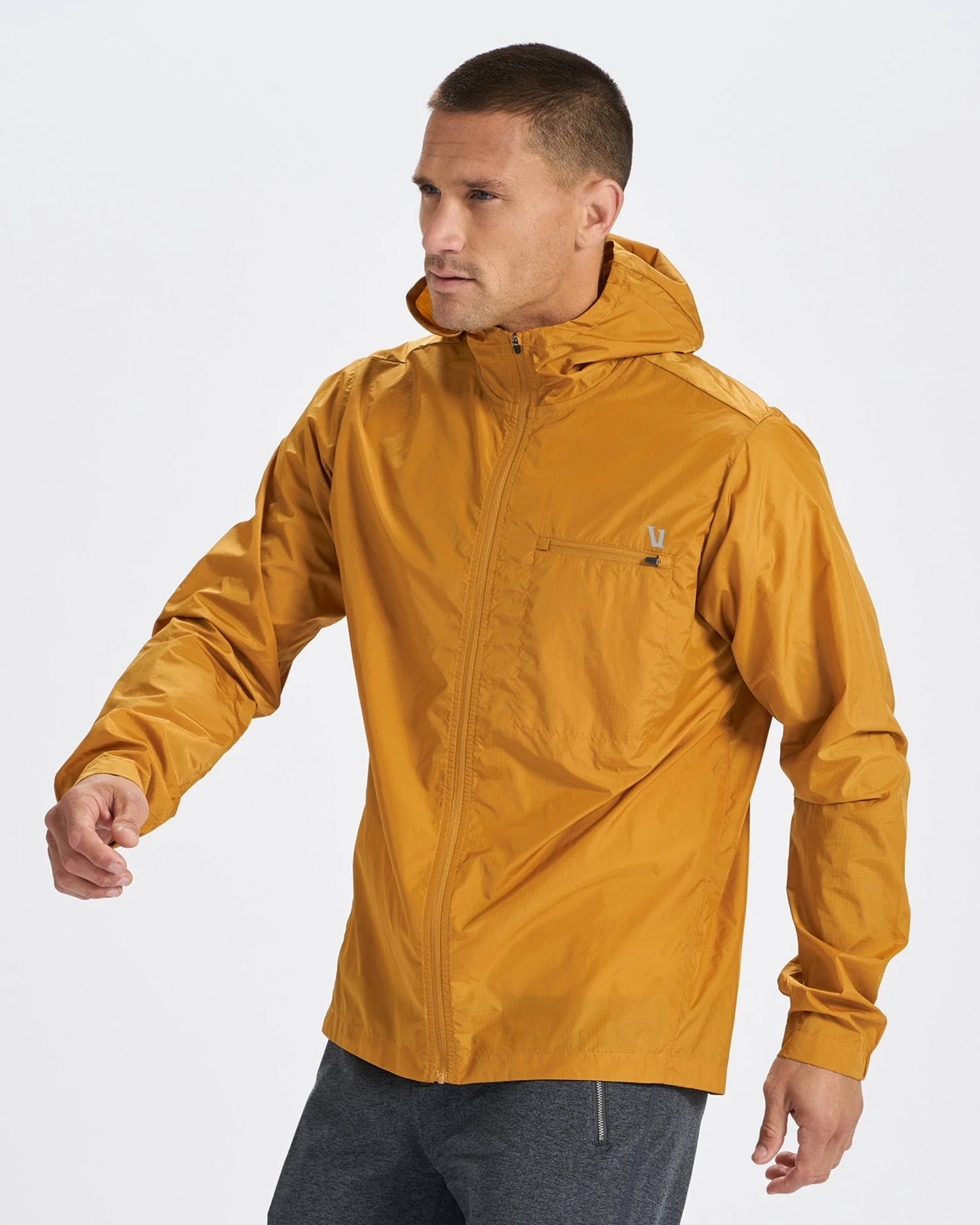 Daybreak Windbreaker | Cognac 2 Daybreak Windbreaker | Cognac - Image 2
