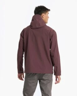 Palisades Rain Jacket | Chestnut -Vuori Clothing Store V525CHN 04362