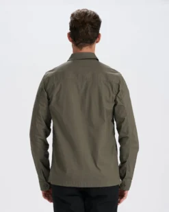 Ripstop Jacket | Oregano -Vuori Clothing Store V527ORE 3