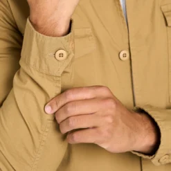 Ripstop Jacket | Wheat -Vuori Clothing Store V527WHE 6 4c3f1986 dd96 4e66 b8c3 70e6e36fafd6