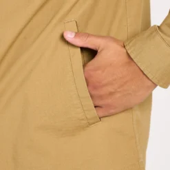 Ripstop Jacket | Wheat -Vuori Clothing Store V527WHE 7 cd4a4c42 5ba4 4015 8766 d60e0e389470