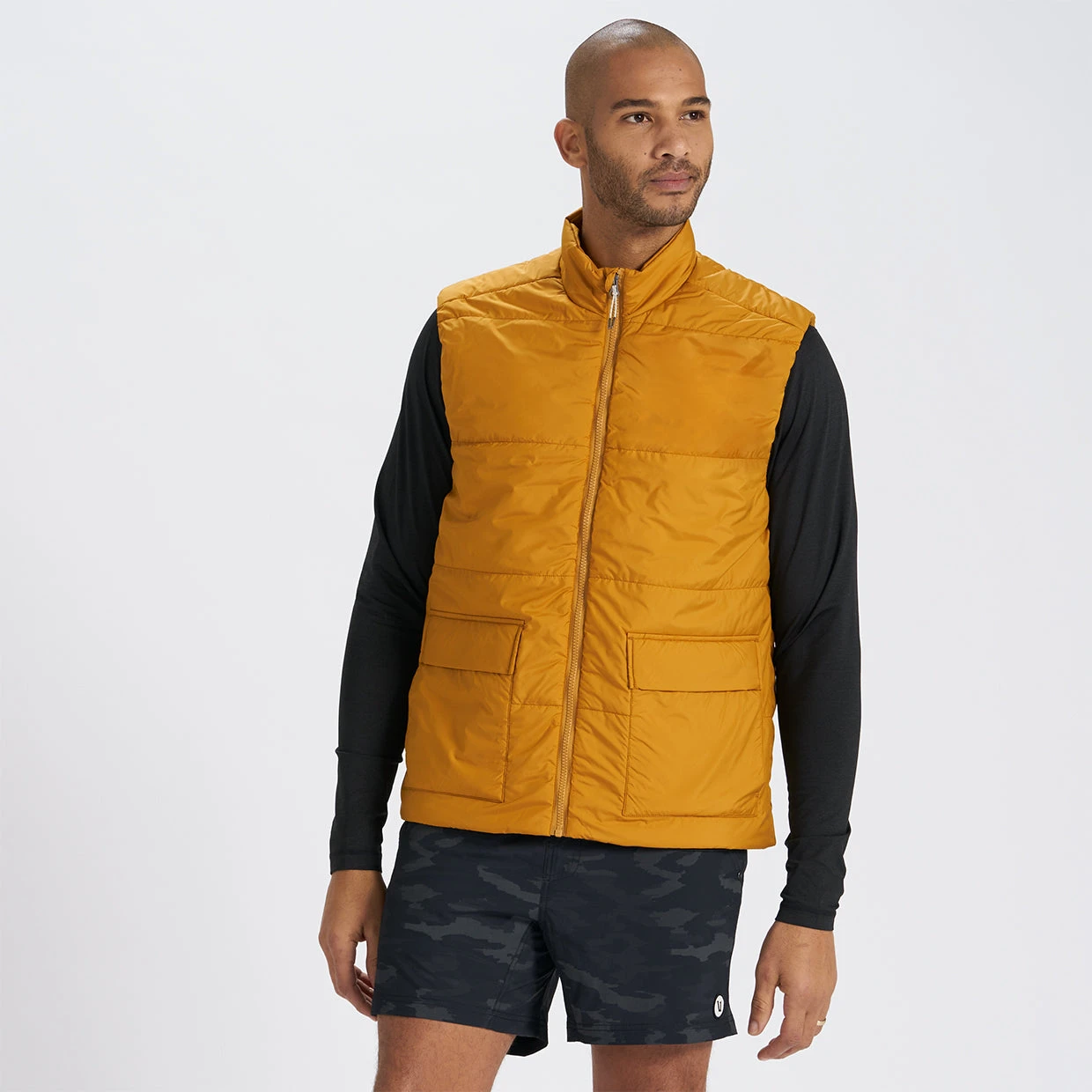 Topanga Insulation Vest | Cognac 2 Topanga Insulation Vest | Cognac - Image 2