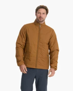 Echo Insulated Jacket | Caramel -Vuori Clothing Store V535CAM 03449
