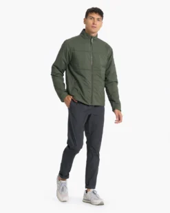 Echo Insulated Jacket | Forest -Vuori Clothing Store V535FOR 01854