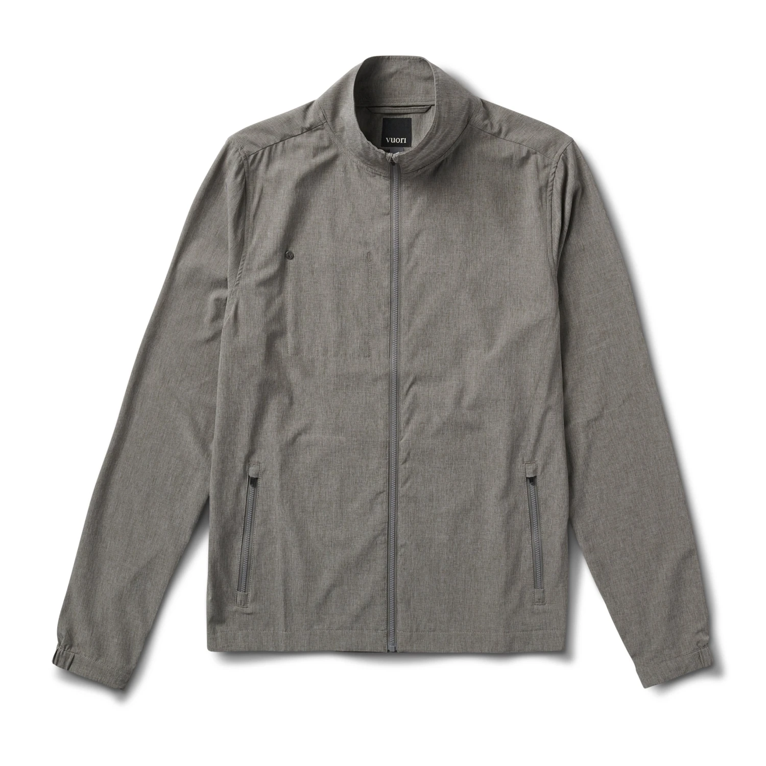 Venture Track Jacket | Grey Linen Texture 1 Venture Track Jacket | Grey Linen Texture