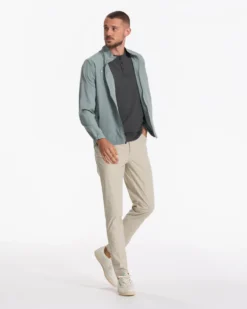 Venture Track Jacket | Stormy Linen Texture 11 Venture Track Jacket | Stormy Linen Texture -Vuori Clothing Store V536SNT SP23 M ECOMM JACKETS FULL 3501 1X1 1f7780b7 6eb1 4008 9367 01059220772d