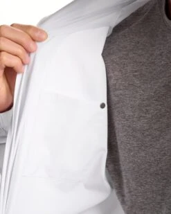 Venture Track Jacket | White -Vuori Clothing Store V536WHT FA23 M ECOMM jackets DETAIL 8