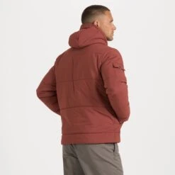Langley Insulated Jacket | Red Clay -Vuori Clothing Store V541RCL 3 eddb3c7a 9193 48a8 ac21 07af78b757f0