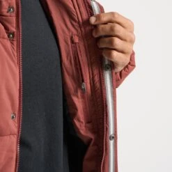 Langley Insulated Jacket | Red Clay -Vuori Clothing Store V541RCL 6 292084c4 8f4d 42d9 9827 3d73629739ac