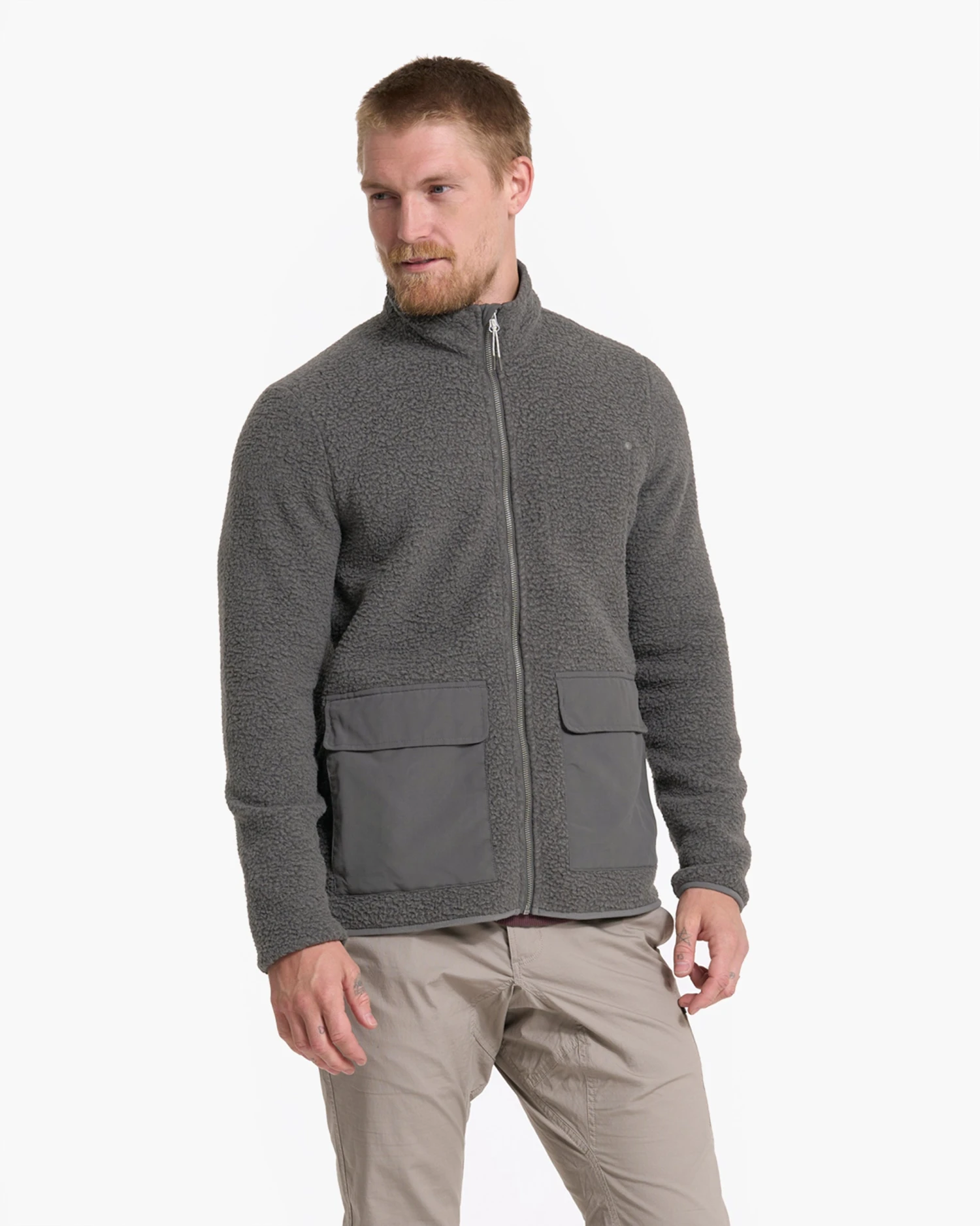 Idyllwild Sherpa Jacket | Charcoal 2 Idyllwild Sherpa Jacket | Charcoal - Image 2