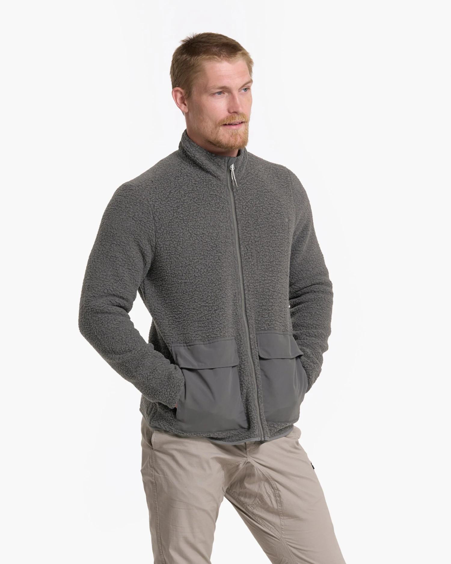 Idyllwild Sherpa Jacket | Charcoal 3 Idyllwild Sherpa Jacket | Charcoal - Image 3