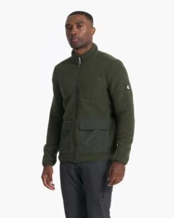 Idyllwild Sherpa Jacket | Forest -Vuori Clothing Store V543FOR 03271